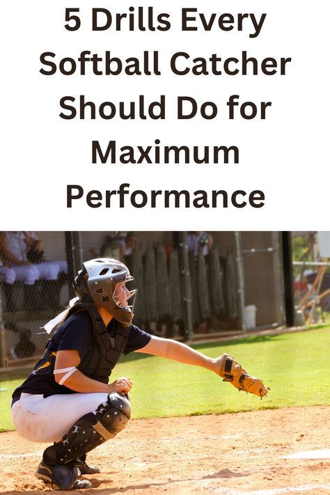 5 Drills Every Softball Catcher Should Do for Maximum Performance Catcher Drills, Softball Catcher Drills, Softball Drills, Softball Catcher, Drills, Softball, My Blog, At Home