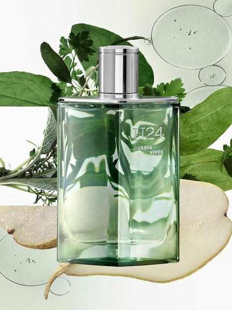 H24 Herbes Vives Eau de Parfum - HERMÈS | Sephora Summer Perfume, Hermes Perfume, Urban Nature, After The Rain, Refillable Bottles, Skin Toner, Skin Care Tools, Women Perfume, Bottle Design