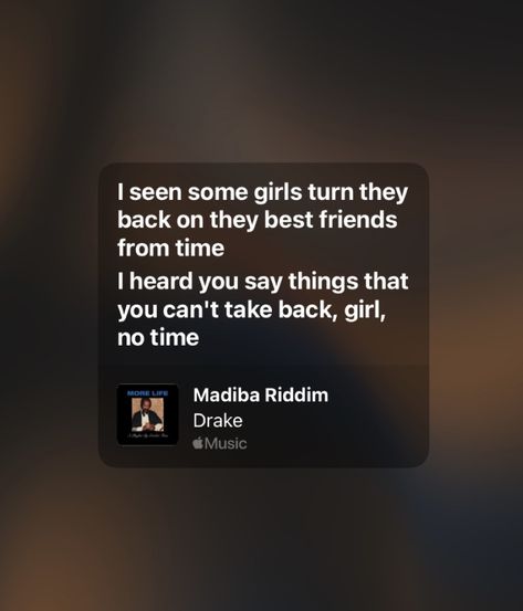 #drake #lyrics #applemusic Drake Lyrics Apple Music, Song Lyrics Drake, Drake (lyrics), Drake Quotes, Drake Lyrics, Some Girls, Music Lyrics, Music Songs, Apple Music