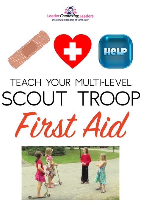 Teach Your Multi-Level Scout Troop First Aid. These activity booklets were designed to fulfill the requirements for various First Aid based scout badges or can be used by frontier girl leaders to earn similar badges. Great for teachers and home schooled kids as well. First Aid Badge Juniors, Daisy First Aid Badge, Multi Level Troop Badges, Girl Scout Badges Requirements, Classroom Safety, Junior Girl Scout Badges, Girl Scout Meeting Ideas, Girl Scout Mom, Camping Kids