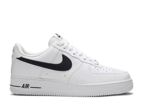 Air Force 1 '07 AN20 'White Black' - Nike - CJ0952 100 - white/black | Flight Club Black And White Air Force 1, Air Force 1 Black And White, Air Force Noir, Air Force 1 Noir, Nike Air Force White, Nike Jordans, Pretty Sneakers, Nike Air Force 1s, Nike Air Force 1 High