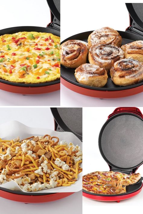 Betty Crocker Countertop Pizza Maker, 1440-Watt Pizza Maker Machine for Home, BC-2958CR Pizza Maker Recipes, Brownie Fruit Pizza, Pizza Maker Ovens, Pizza Cooker, Sandwich Maker Recipes, Easy Corn Casserole, Pizza Oven Recipes, Hashbrown Casserole Recipe, Homemade Pizzas