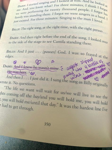 Daisy Jones And The 6 Quotes, Daisy Jones Annotations, Daisy Jones And The Six Annotations, Daisy Jones Book Quotes, Daisy Jones And The Six Aesthetic Quotes, Daisy Jones And The Six Book Annotations, Daisy Jones And The Six Book, Book Tabs, Book Notes