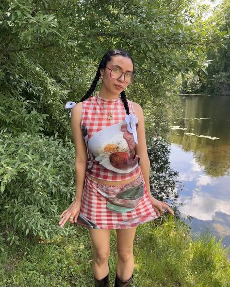 Jazmine styles the ENNA Studio Sunday Scaries Set for a gingham weekend getaway 🌳🍳 Back in stock online and at 32 Bridge 💞 Gingham Set, Sunday Scaries, Back In Stock, Weekend Getaway, Weekend Getaways, Gingham, Bridge, On Instagram, Quick Saves