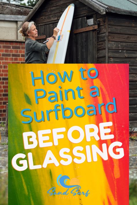 Paint Surfboard Diy, Old Surfboard Ideas, Painting Surfboards, Paint A Surfboard, Surfboard Design Art, Surf Board Painting, Painted Surfboard Ideas, Spray Paint Surfboard, Surfboard Acrylic Painting