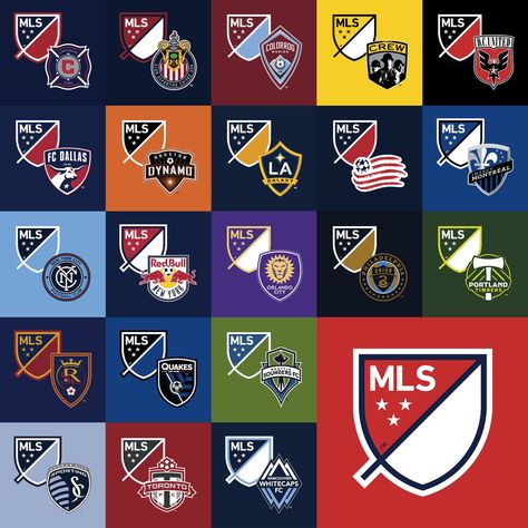 Nouveau logo MLS depuis la saison 2015 #MLS Orlando City Soccer, Football Usa, Mls Soccer, Soccer Logo, Soccer Memes, Seattle Sounders Fc, Soccer Poster, Seattle Sounders, Toronto Fc