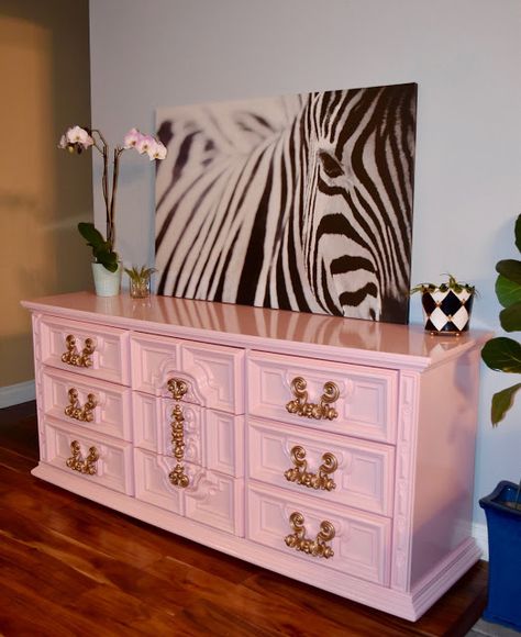 MakeMePrettyAgain: Another ornate 70's dresser!