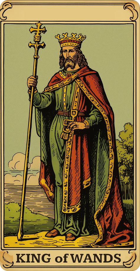 🔥 Embrace the fire of leadership with the King of Wands Tarot Card! 👑 This card embodies confidence, vision, and the ability to turn dreams into reality. Explore your inner strength and become the visionary leader you were meant to be. 🌟 #TarotCards #KingOfWands #Leadership #Confidence #Visionary #TarotReading #PersonalPower #Inspiration #Gravure 🔮🔥👑 Tarot King Of Wands, King Of Wands Tarot, Tarot Tattoos, Tarot Strength, King Of Wands, Tarot Tattoo, Wands Tarot, Senior Project, Dreams Into Reality