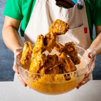 Lemon Pepper Wet. That’s How You Order Wings in Atlanta. | Cook's Country Lemon Pepper Wing Sauce Recipes, Wet Lemon Pepper Chicken Wings Recipe, Lemon Pepper Wet Sauce Recipe, Lemon Pepper Wet Wings, Wet Lemon Pepper Wings Sauce, Wet Lemon Pepper Wings, Lemon Pepper Seasoning Recipe, Baked Lemon Pepper Wings, Lemon Pepper Chicken Wings Recipe