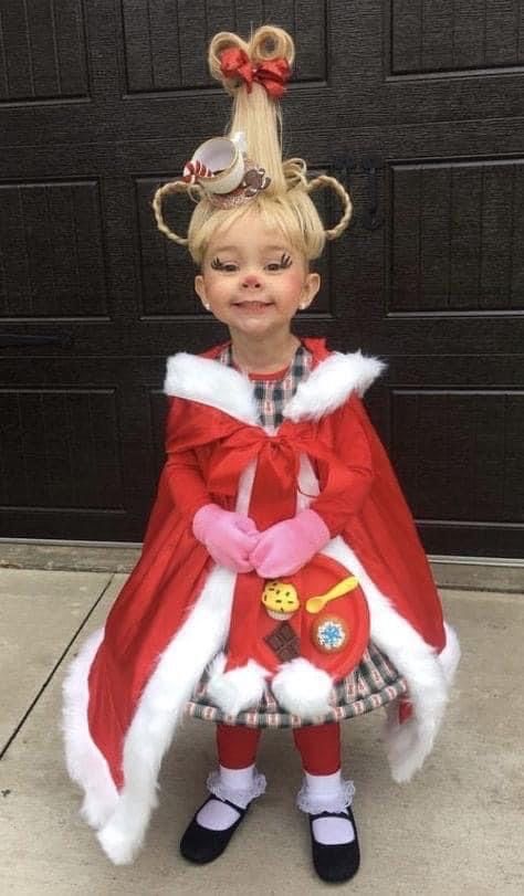 Creative Kids Halloween Costume, Fantasia Diy, Whoville Costumes, Cindy Lou Who Costume, Who Costume, Grinch Costumes, Halloween Parejas, Great Halloween Costumes, Halloween Costumes College Girls