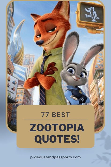 Hop into the world of Zootopia with these memorable Zootopia quotes that remind us that anyone can be anything! 🐰🦊🌆 #ZootopiaQuotes Zootopia quotes, Judy Hopps quotes, Nick Wilde quotes, try everything quotes, zootopia inspirational quotes, zootopia emotional quotes, zootopia judy hopps quotes Zootopia Quotes Inspirational, Try Everything Quotes, Zootopia Quotes, Disneyland Quotes, Judy And Nick, Chief Bogo, Judy Hops, Everything Quotes, Zootopia Nick Wilde