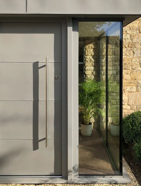 Glass Box Extension | Design Storey Glass Box Extension, Box Extension, Porch Extension, Cotswold House, Glass Porch, Cotswold Stone, Chipping Campden, Modern Porch, House Addition