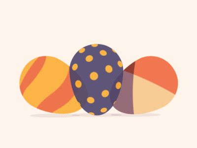 Egg Gif, Small Animation, Easter Funny, Easter Graphics, Easter Backgrounds, Easter Games, Game Logo Design, Baby Illustration, Motion Graphics Design