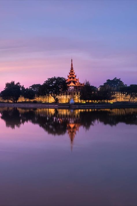 Mandalay Myanmar Photography, Mandalay City, Mandalay Palace, Nice Photography, Album Artwork Cover Art, Myanmar Travel, Legend Wallpaper, Old Names, Ghost Pictures