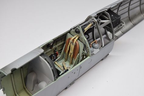 Airfix Supermarine Spitfire F Mk.IXc 1/24 Scale A17001 Build – Part 2 by David Peckham https://www.sunwardhobbies.ca/content/airfix-supermarine-spitfire-f-mk-ixc-1-24-scale-a17001-build-part-2/ #sunwardhobbies #freeshipping #toronto #canada #OfficialAirfix #mrcolor #microscale #excelblades #vallejocolors #testors #alphaabrasives Spitfire Model, Micro Scale, Pilot Seats, Hobby Tools, Supermarine Spitfire, Landing Gear, Model Paint, Plastic Model Kits, Aircraft Modeling