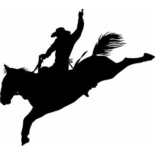 Rodeo Clip Art Silhouette   Clipart Panda   Free Clipart Images Bronco Horse, Horse Clipart, Riding A Horse, Bucking Bronco, Rodeo Horses, Truck Stickers, Cowboy Horse, Free Clipart Images, Horse Logo