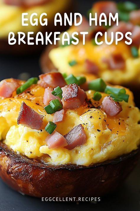 If you are looking for a quick yet delicious breakfast, try these Egg and Ham Breakfast Cups. They are perfect for busy mornings or a relaxed weekend brunch. #ham and cheese egg cups breakfast #egg cups breakfast ham #ham egg muffin cups breakfast bites #1 point ham and egg breakfast cups #weight watchers ham and egg breakfast cups #ham and egg breakfast cups muffin tins #keto breakfast ham and egg cups #keto breakfast ham and egg cups #ham and cheese breakfast muffins egg cups