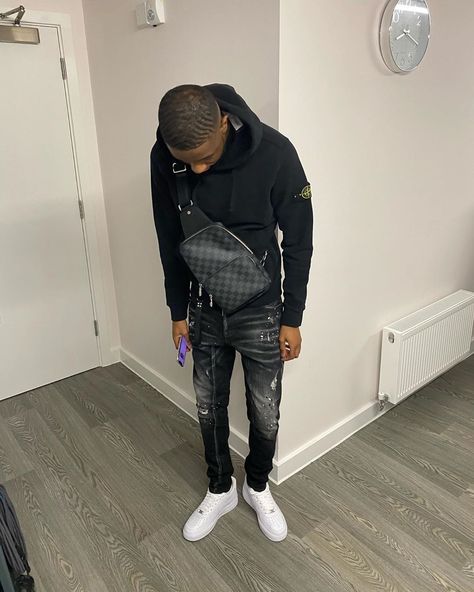 JH on Instagram: “Dsquared got ‘em distressed” Black Men Fashion Urban, Drippy Outfit, Cool Mens Haircuts, Drip Outfit Men, Black Men Fashion Swag, Black Men Street Fashion, Swag Outfits Men, Dope Outfits For Guys, Men Street Fashion