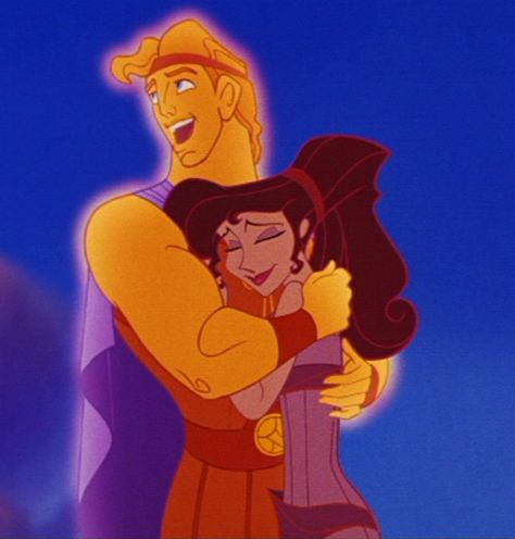 Does this picture make anyone else outrageously happy? Look how confident he is! My little baby is all grown up and--sniff--savin' China. Slash not really. Megara Disney, Meg Hercules, Hercules Disney, Disney Hercules, Images Disney, Film Disney, Movies And Series, Disney Favorites, Deviant Art