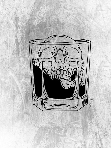 whisky tattoo, skull whisky, Whiskey Bent And Hell Bound Tattoo, Jagermeister Tattoo, Whisky Glass Tattoo, Moonshine Tattoo, Whisky Tattoo, Whiskey Glass Tattoo, Bottle Tattoo Design, Whiskey Tattoo, Crown Royal Whiskey