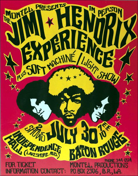 The Jimi Hendrix Experience, Vintage Music Art, Jimi Hendrix Poster, Vintage Concert Posters, Music Concert Posters, Jimi Hendrix Experience, Vintage Music Posters, Rock N Roll Music, Music Wall Art