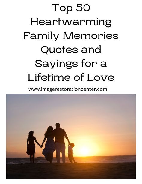 Family is the cornerstone of our lives, and the memories we create with our loved ones are the threads that weave the tapestry of our existence. Capturing these moments with expressive and poignant quotes can enhance the significance of these cherished memories. In this compilation, we present the top 50 heartwarming family memories quotes and sayings that resonate with the essence of love and togetherness. Family Memories Quotes, Family Quotes Memories, Poignant Quotes, Leaving Quotes, Ending Quotes, Heaven Quotes, Laughter Quotes, World Quotes, Love Your Family