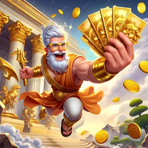 Premium Photo | Zeus slot game character Zeus Game, Comic Background, Game Card Design, Slot Zeus, Casino Logo, Play Slots, Free Slots, Buddha Image, Collage Illustration