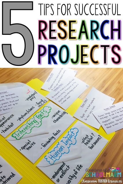 5 Tips for Successful Research Projects - Overwhelmed by the thought of doing a research project with your elementary students? These tips will help streamline the process so that ALL of your students will be successful, including students that struggle to write complete sentences. Use these tips to make your elementary research projects engaging, motivating, and enjoyable again!  (Adventures of a Schoolmarm on Classroom Tested Resources) Research Projects Elementary, Quotes Learning, 6th Grade Writing, Teaching Comprehension, Writing Complete Sentences, Montessori Mobile, Projects School, Power Moves, Reading Anchor Charts