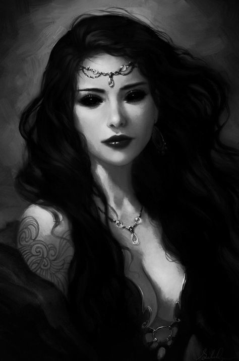 Gothic Girl Art, Jane The Killer, Evil Girl, Female Vampire, Dark Queen, Gothic Fantasy Art, Vampire Art, World Of Darkness, Princess Art