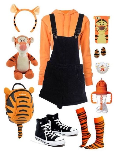 Tigger 🐯 Pooh Costume, Costumes Faciles, Winnie The Pooh Costume, Disney Character Outfits, Disney Bound Outfits Casual, Forks Washington, Disney Themed Outfits, Cute Disney Outfits, Disney Inspired Fashion