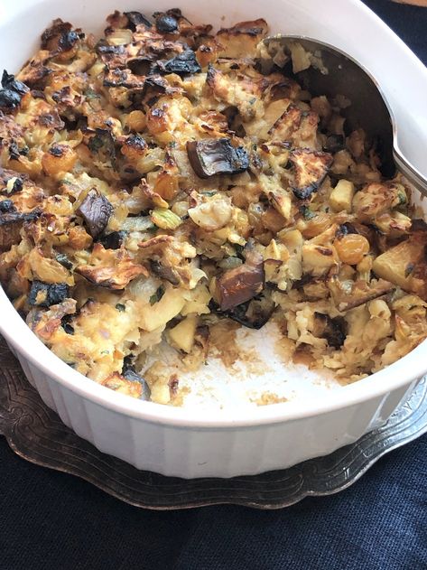 Stuff It: Matzo Stuffing Passover Stuffing Recipe, Matzo Stuffing, Kitchen Vignettes, Passover Recipes, Kosher Recipes, Dried Figs, Stuffing Recipes, Jewish Recipes, How Many People