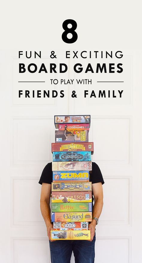 8 Board Games To Play With Friends & Family | Little House On The Corner Must Have Board Games, Board Games To Play With Friends, Best Games To Play With Friends, Best Board Games For Adults, Cool Board Games, Family Playing Board Games Aesthetic, Board Games Family Photo, Board Game Photography, Best Board Games For Kids