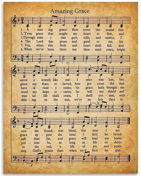 Amazing Grace Lyrics, Amazing Grace Sheet Music, Amazing Grace Hymn, Popular Music Videos, Hymn Sheet Music, Hymn Music, Hymns Lyrics, Music And Lyrics, Song Sheet