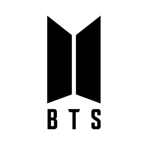 Bts Logo, Bts Tattoos, Happy Gifts, Bts Group, 로고 디자인, Logo Icons, Pink Print, Bts Wallpaper, Marketing And Advertising