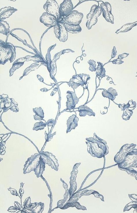 Toile Wallpaper, St Claire, Interior Wallpaper, Flowery Wallpaper, Wallpaper Nature Flowers, Wallpaper Nature, Luxury Wallpaper, Graphic Wallpaper, Nature Flowers