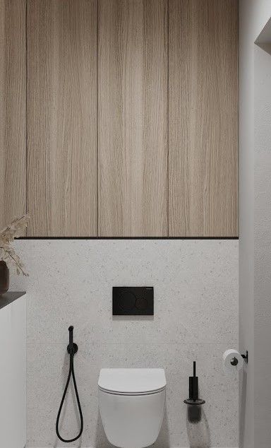 Toilette Design, Small Toilet Room, Desain Pantry, Washroom Design, Guest Toilet, Small Toilet, Bathroom Design Inspiration, Architecture Concept, Bathroom Design Decor