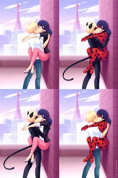 Marichat Comic Hot, Miraculous Kiss, Commission Prices, Ladybug E Catnoir, Mlb Comics, Miraculous Ladybug Kiss, Tikki Y Plagg, Adrian And Marinette, Miraculous Ladybug Oc