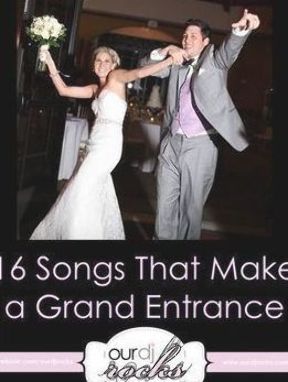 Grand Entrance Songs, Bridal Party Entrance Song, Reception Entrance Songs, Reception Songs, Wedding Songs Reception, Wedding Entrance Songs, Best Wedding Songs, Wedding Ceremony Songs, Wedding Reception Entrance