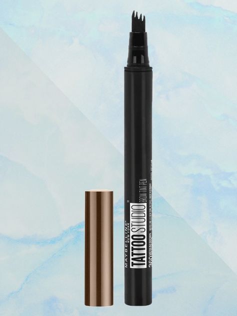 Maybelline New York’s Microblading-Inspired Tattoo Studio Brow Tint Pen Is Finally Launching in the U.S. Growing Cherry Trees, Eyebrow Routine, Maybelline Tattoo, Tweezing Eyebrows, Eyebrow Shaper, Brow Tint, Beauty Youtubers, Brow Pen, Makeup To Try