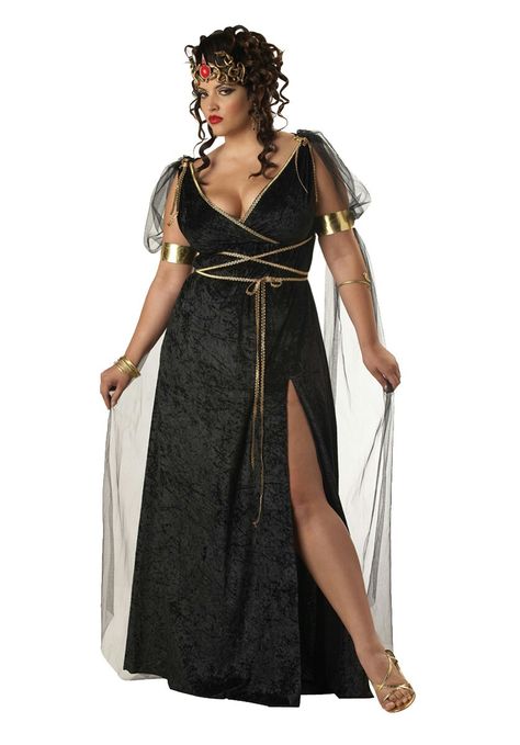 Medusa Fancy Dress, Costume Medusa, Greek Goddess Costume Halloween, Fantasia Plus Size, Plus Size Fancy Dresses, Medusa Costume, Greek Costume, California Costumes, Plus Size Costume