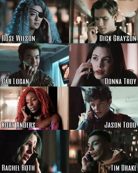 Dc Titans Fanart, Titans Hbo, Teen Titans Go Characters, Garfield Logan, Teen Titans Characters, Conor Leslie, Young Justice Robin, Titans Dc, Raven Fanart