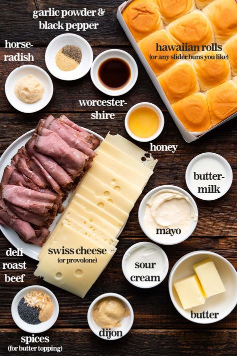 Roast Beef Sliders Recipe Roast Beef Cold Sandwich, Roast Beef And Swiss Sliders, Hawaiian Roll Sliders Roast Beef Au Jus, Roast Beef Cheddar Sandwich, Cheesesteak Sliders Hawaiian Rolls, Prime Rib Sliders Recipes, Chuck Roast Sliders, Beef Sliders Recipes Hawaiian Rolls, Sliders Roast Beef