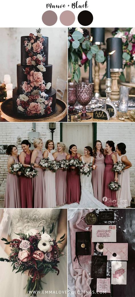 Vintage Wedding Colors, Wedding Color Ideas, Bridal Theme, Mauve Wedding, Hollywood Wedding, Vintage Wedding Theme, Weddings By Color, Wedding Theme Colors, Wedding Dress Pictures