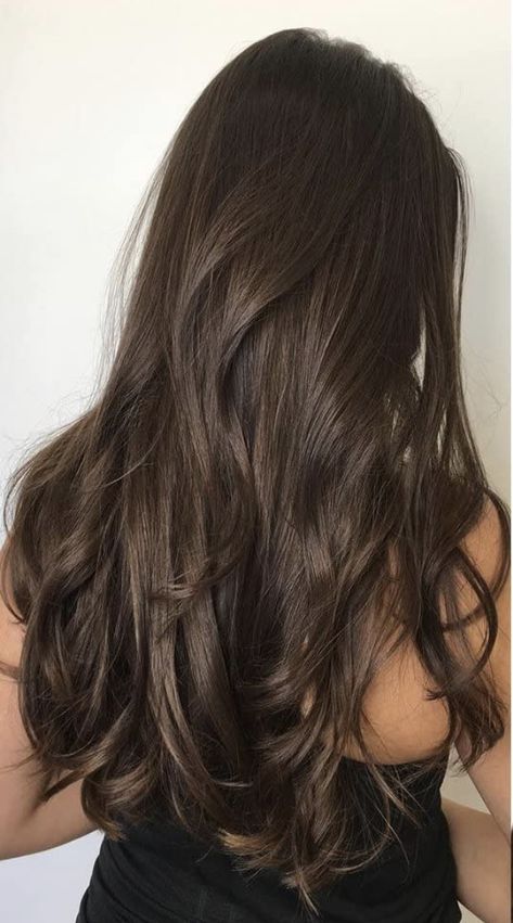 Rambut Brunette, Brown Hair Looks, Brown Hair Inspo, Dull Hair, Tape In Hair Extensions, Hair Inspo Color, Dark Brown Hair, Shiny Hair, Brown Hair Colors