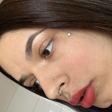 #piercing #microdermal #piercingsepto Microdermal Piercing, Eyebrows, Piercings, Photo And Video, Instagram Photos, Instagram Photo, On Instagram, Quick Saves, Instagram