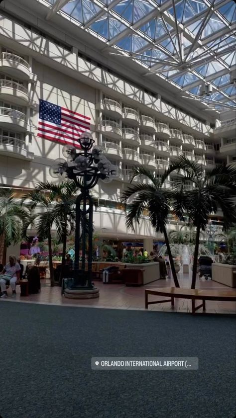 Mco Airport Orlando, Orlando Florida Airport, Orlando Airport Aesthetic, Orlando Florida Aesthetic, Orlando Aesthetic, Orlando Florida Disney, Florida Baby, Orlando Airport, Miss Florida