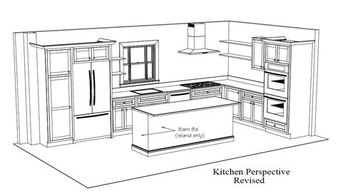 Small Kitchen Designs Layout, Kitchen Size Layout, Kitchen Plans Layout With Dimensions, Kitchen Floorplan Layout, Kitchen Layout Plans With Island, 8x8 Kitchen, Long Kitchen Layout, Kitchen Blueprints, Above Kitchen Cabinets Ideas