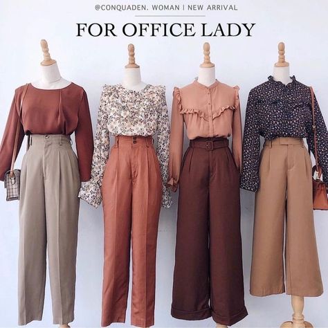 Women's Office, Color Combos Outfit, Work Clothing, Everyday Fashion Outfits, Casual Day Outfits, Classy Work Outfits, Classy Casual Outfits, Stylish Work Outfits, Easy Trendy Outfits