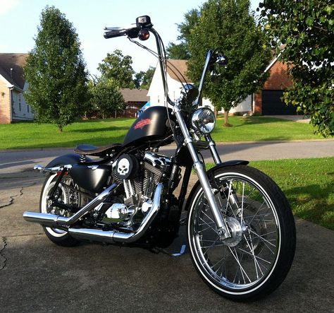 Dyna Super Glide Sport, Harley Davidson Dyna Super Glide, Harley Davidson Engines, Sportster Chopper, Hd Sportster, Sportster Motorcycle, Motorcycle Ideas, Harley Davidson Sportster 1200, Sportster Bobber