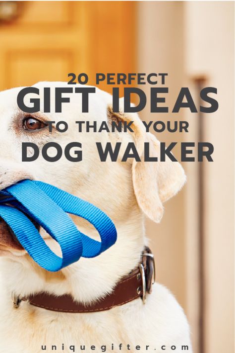 20 Thank You Gift Ideas for Your Dog Walker Dog Sitter Gift, Pet Sitter Gifts, Dog Christmas Presents, Daycare Gifts, Dog Walker Gift, Exotic Animals, Dog Christmas Gifts, Dog Daycare, Pet Holiday